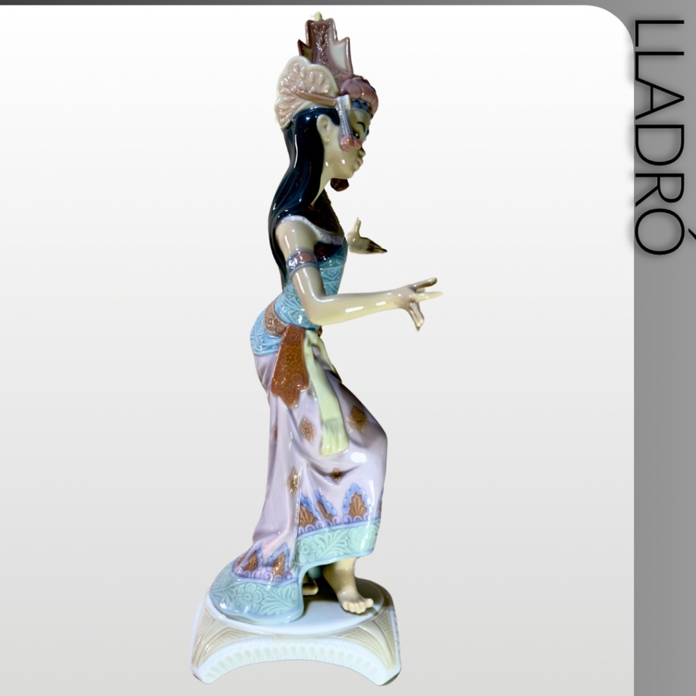 LLADRÓ Bali Dancer Porcelain Figurine - Picture 5 of 14